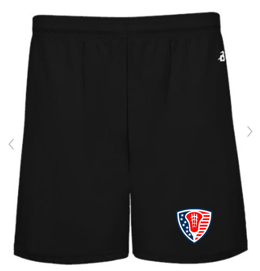 Sticks Up Moisture Wicking Youth Shorts - BADG2146SUSHIELD