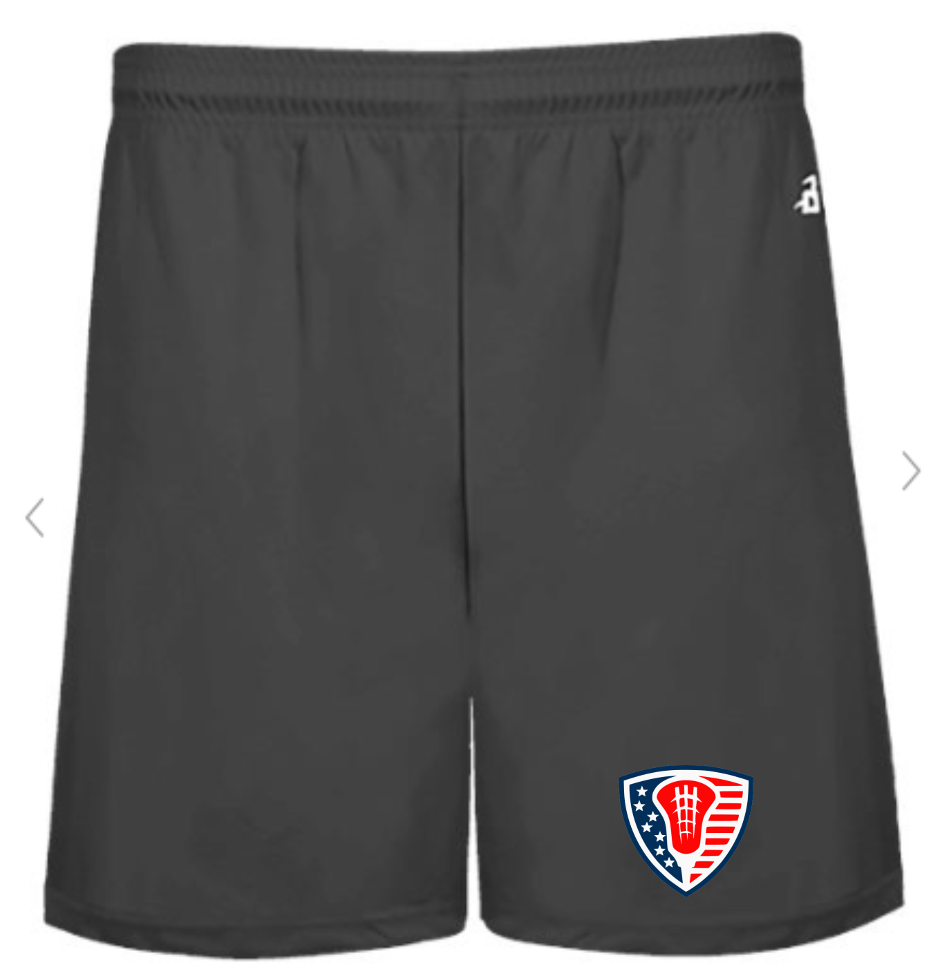 Sticks Up Moisture Wicking Youth Shorts - BADG2146SUSHIELD
