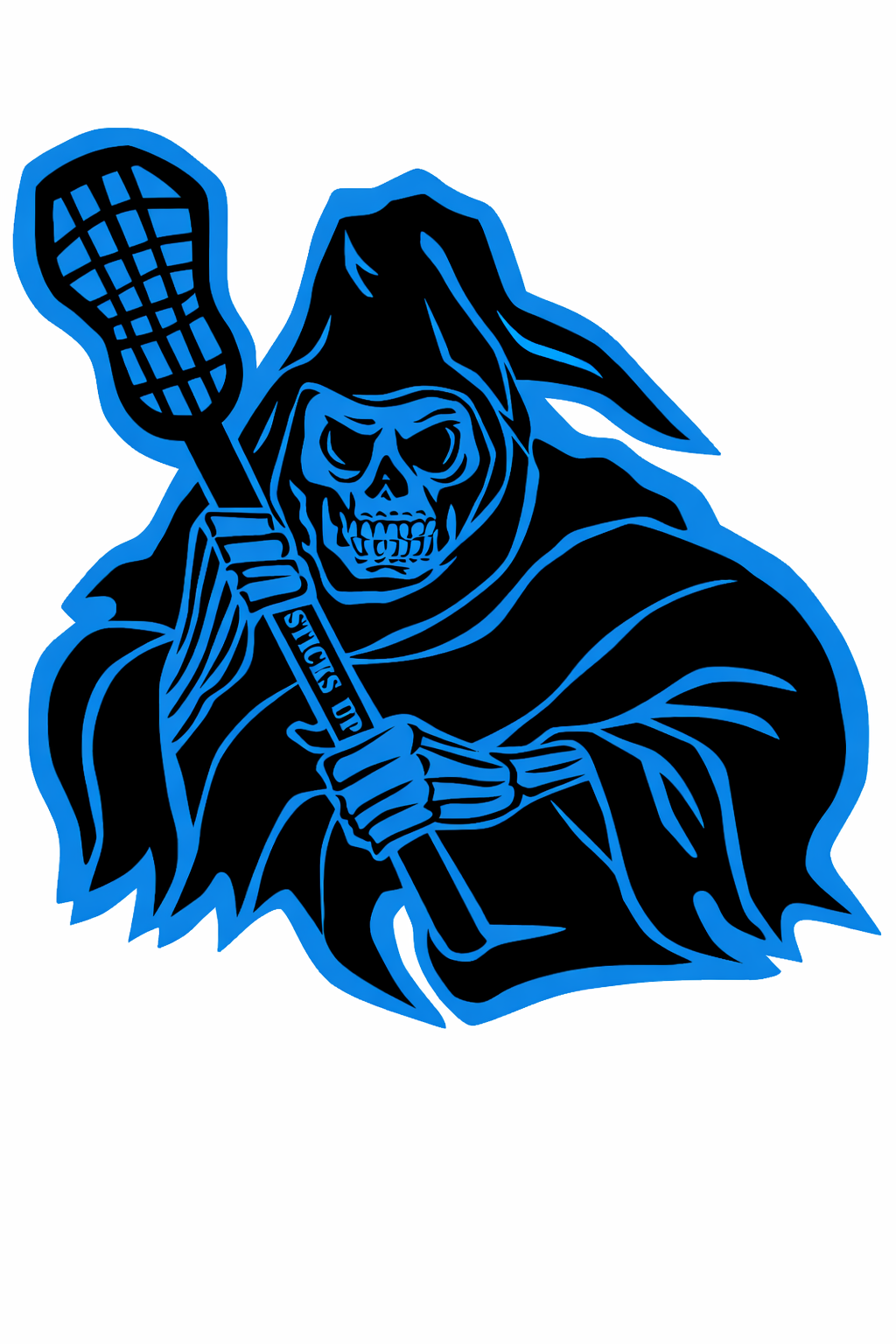 Lacrosse Collector Sticks Up Stickers