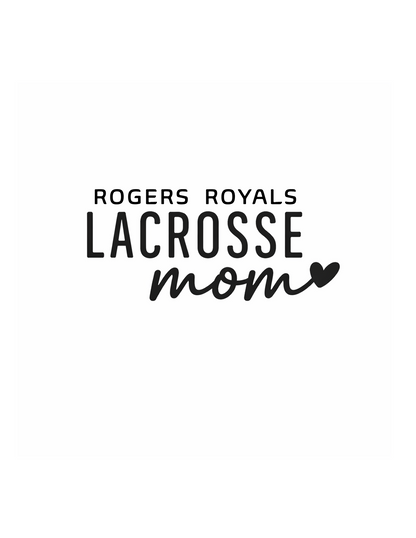 Rogers Lacrosse Mom Heart Tee - RLDM108LRLMOHRT